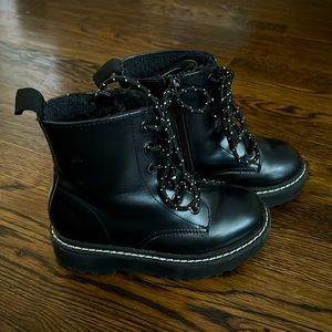 Toddler Girl Fleece Lined Combat Boot from H&M